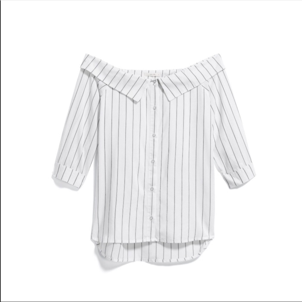 Le Lis off the shoulder shirt